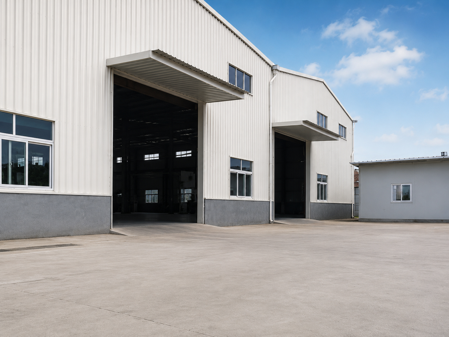 Modern manufacturing facility / 现代化生产制造工厂